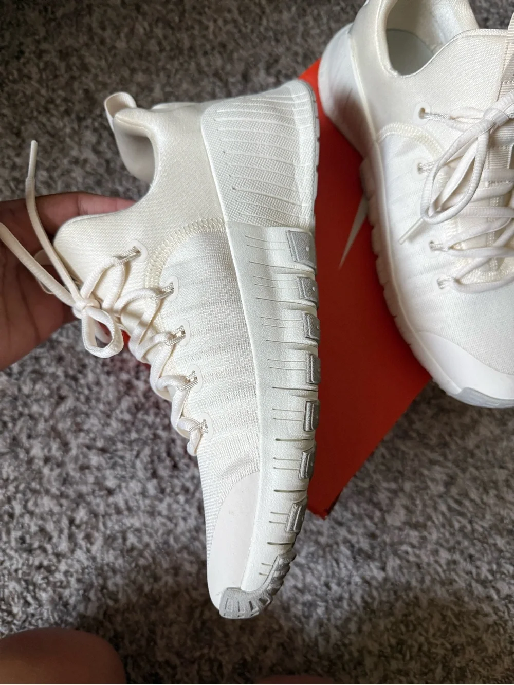 NIKE FREE METCON 7- Nike Cream/Off-White Running Shoes